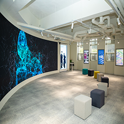 한양대학교 역사관 내부